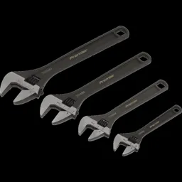 Sealey 4 Piece Adjustable Wrench Set