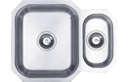 Prima 1.5 Bowl Reversible Undermount Sink - Polished Steel (CPR506)