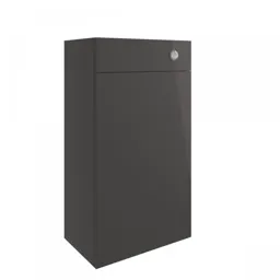 BTL Valesso WC Unit 870 x 500 x 318mm Onyx Grey Gloss