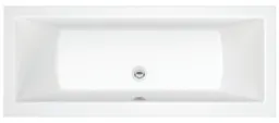 BTL Solarna Supercast L Shape RH Shower Bath Pack H510 x W700-850 x D1700mm White