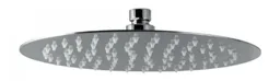 Vema Tiber Round Head Shower 250mm  Stainless Steel
