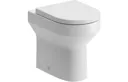 BTL Laurus2 Back to Wall Comfort Height WC With Soft Close Seat 463x360x520mm White