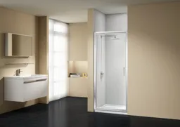 Merlyn Vivid Sublime Infold Door 800mm Clear/Polished Chrome