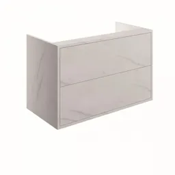 BTL Perla Wall Hung Vanity Unit (No top) 900mm Marble