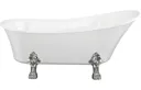 BTL Tiverton Single Ended Freestanding Bath 1620x710x775mm White