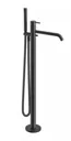 BTL Maira Brass Bath Filler - Matt Black