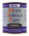 Bedec Interior & Exterior Multi Surface Paint 750ml Soft Satin Anthracite