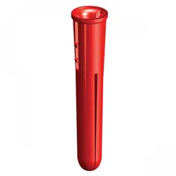 Plastic Plugs - Red 5.5mm x 30mm (Box of 100)