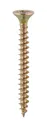 TIMco Solo Woodscrew PZ2 Countersunk 3.5mm x 40mm Zinc Yellow Passivated Box of 200
