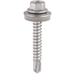 Hex Head Self Drilling Screws for Light Section Steel - 5.5mm, 25mm, Pack of 100
