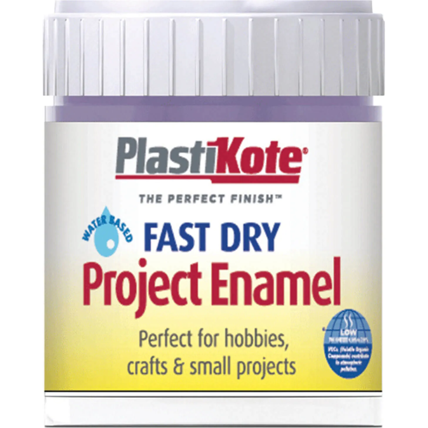 Plastikote Fast Dry Enamel Paint - Lavender, 59ml