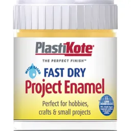 Plastikote Fast Dry Enamel Paint - Gold Leaf, 59ml