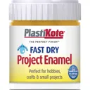Plastikote Fast Dry Enamel Paint - Brass, 59ml