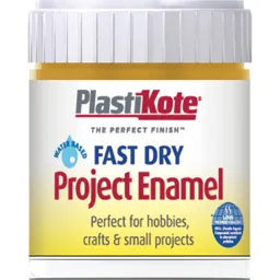 Plastikote Fast Dry Enamel Paint - Brass, 59ml