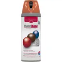Plastikote Premium Gloss Aerosol Spray Paint - Orange, 400ml