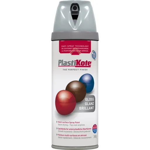 Plastikote Premium Gloss Aerosol Spray Paint - Smoke Infusion, 400ml