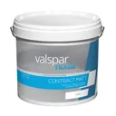 Valspar Trade Contract Pure brilliant white Matt Emulsion paint 12L