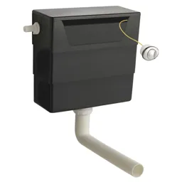 Essentials Dual Flush Concealed Cistern - Push Button