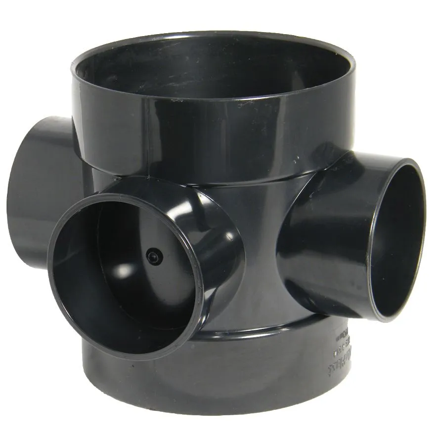 FloPlast Ring seal soil Black Boss pipe, (Dia)110mm (L)164mm