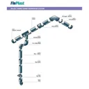 FloPlast Miniflo Black Round Gutter socket (L)2000mm (Dia)50mm
