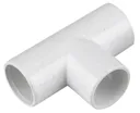 FloPlast White Solvent weld Equal Waste pipe Tee, (Dia)21.5mm