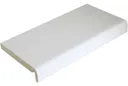 FloPlast Mammoth White Fascia board, (L)4m (W)225mm
