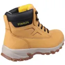 Stanley Mens Tradesman Safety Boots - Honey, Size 8