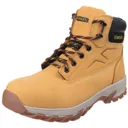 Stanley Mens Tradesman Safety Boots - Honey, Size 8