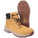 Stanley Mens Tradesman Safety Boots - Honey, Size 10