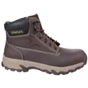 Stanley Mens Tradesman Safety Boots - Brown, Size 7