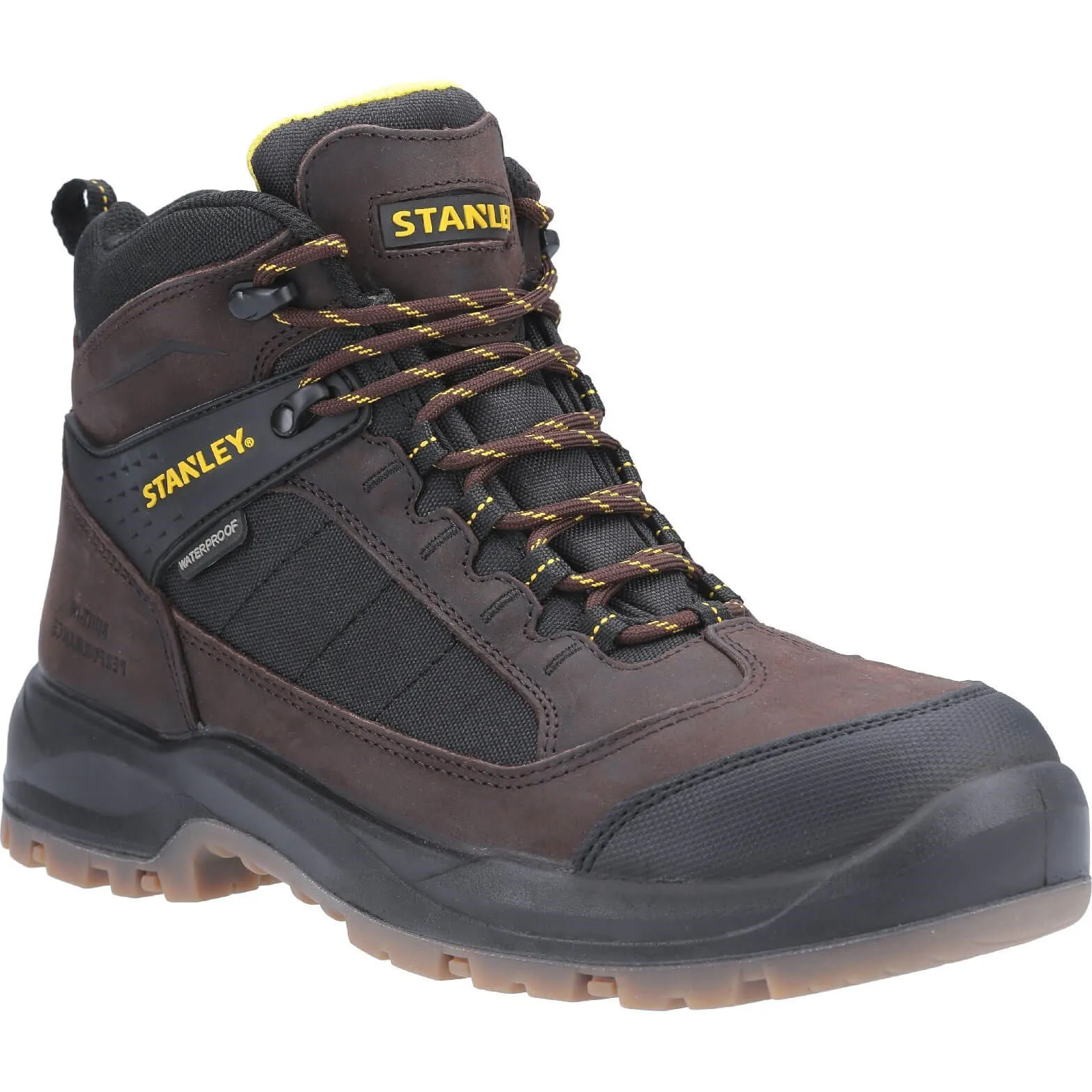 Stanley Berkeley Safety Boot - Brown, Size 8