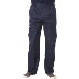Apache Mens Industry Trousers - Navy Blue, 38", 31"