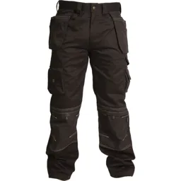 Apache Mens Holster Pocket Trousers - Black, 30", 29"