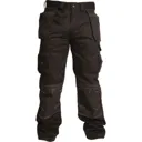 Apache Mens Holster Pocket Trousers - Black, 32", 33"