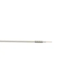 Time RG6 White Coaxial cable, 10m