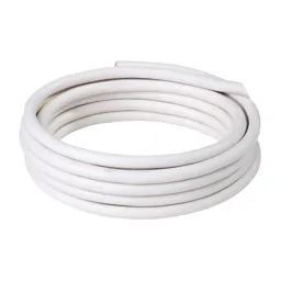 Time 2183Y White 3 core Multi-core cable 0.75mm² x 25m