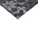 Splashwall Elite Matt Abruzzo 1 sided Shower Wall panel kit (L)2420mm (W)1200mm (T)11mm