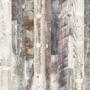 Splashwall Elite Matt Antique limed Pine 1 sided Shower Wall panel kit (L)2420mm (W)1200mm (T)11mm