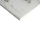 Splashwall Elite Matt Antique limed Pine 1 sided Shower Wall panel kit (L)2420mm (W)1200mm (T)11mm