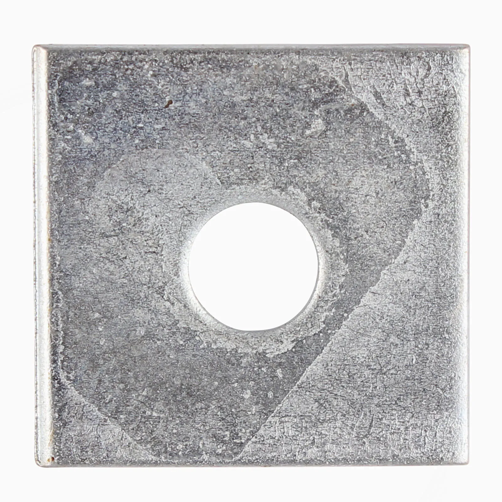 Square Plate Washer Zinc Plated - 10mm, 50mm, Pack of 2