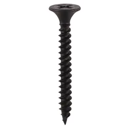 Drywall Screws Fine Thread Black Phosphate - 3.5mm, 32mm, Pack of 400