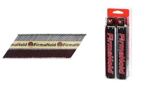 FirmaHold Ring Shank Firmagalv+ Nails & 3 Fuel Cells 2.8 x 63 (Box of 3300)