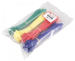 TIMco Cable Tie 4.8mm x 200mm Mixed Colours      bag 200