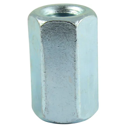 Hex Connector Nuts Bright Zinc Plated - M6, Pack of 200