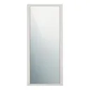 Shaker Cashmere 1 panel Mirrored Sliding Wardrobe Door (W)610mm