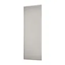 Shaker Contemporary Matt dove grey 1 panel Sliding Wardrobe Door (H)2260mm (W)914mm