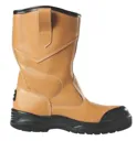Site Gravel Tan Rigger boots, Size 9