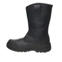 Site Gravel Black Rigger boots, Size 10