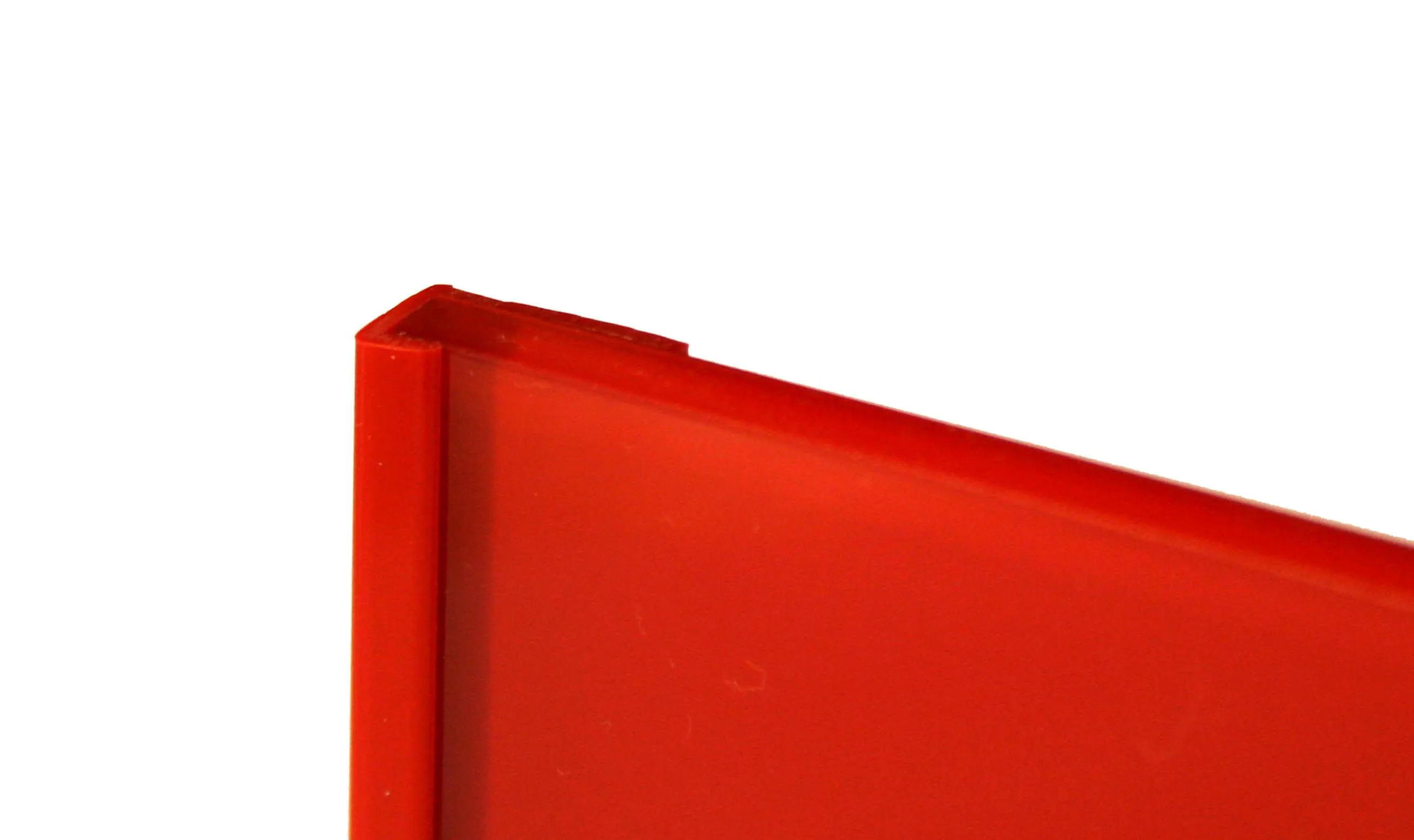 Vistelle Red Panel end cap, (L)2500mm (W)25mm