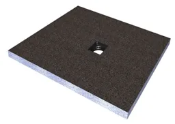 Aquadry Square Shower tray kit (L)1000mm (W)1000mm (D)45mm